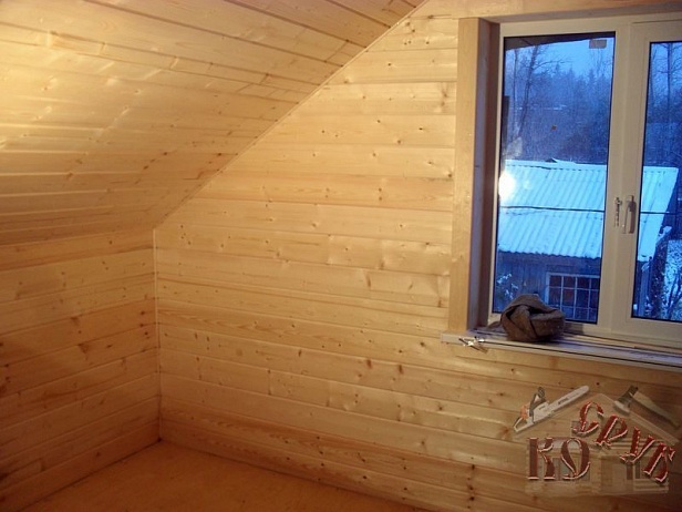 Внутренняя отделка деревянного дома под ключ