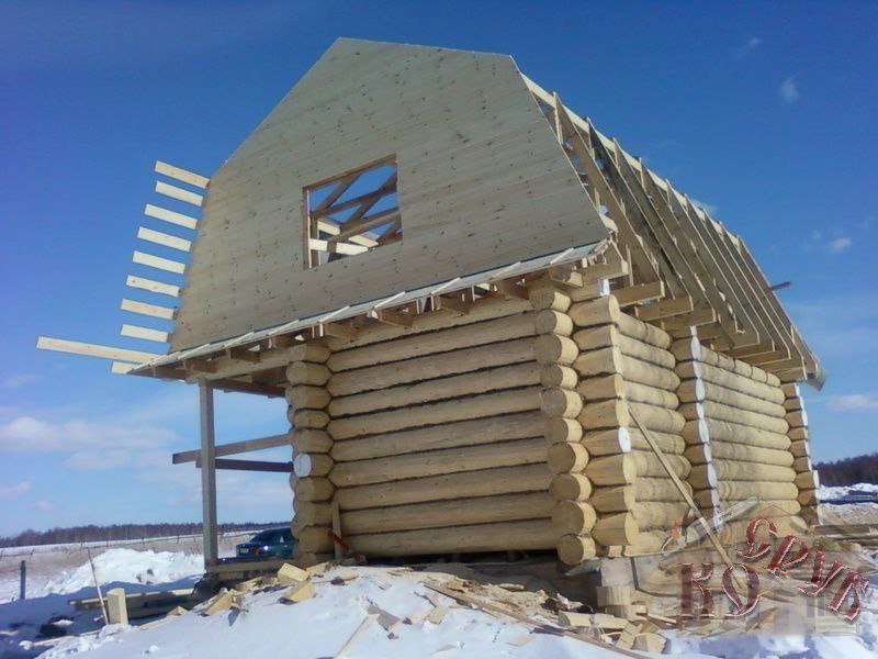 Деревянный строим дом